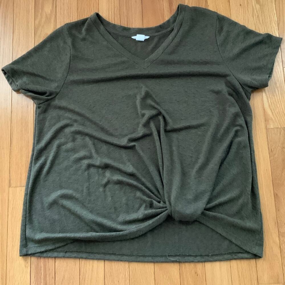 Caslon Green Short‎ Sleeve shirt size XL